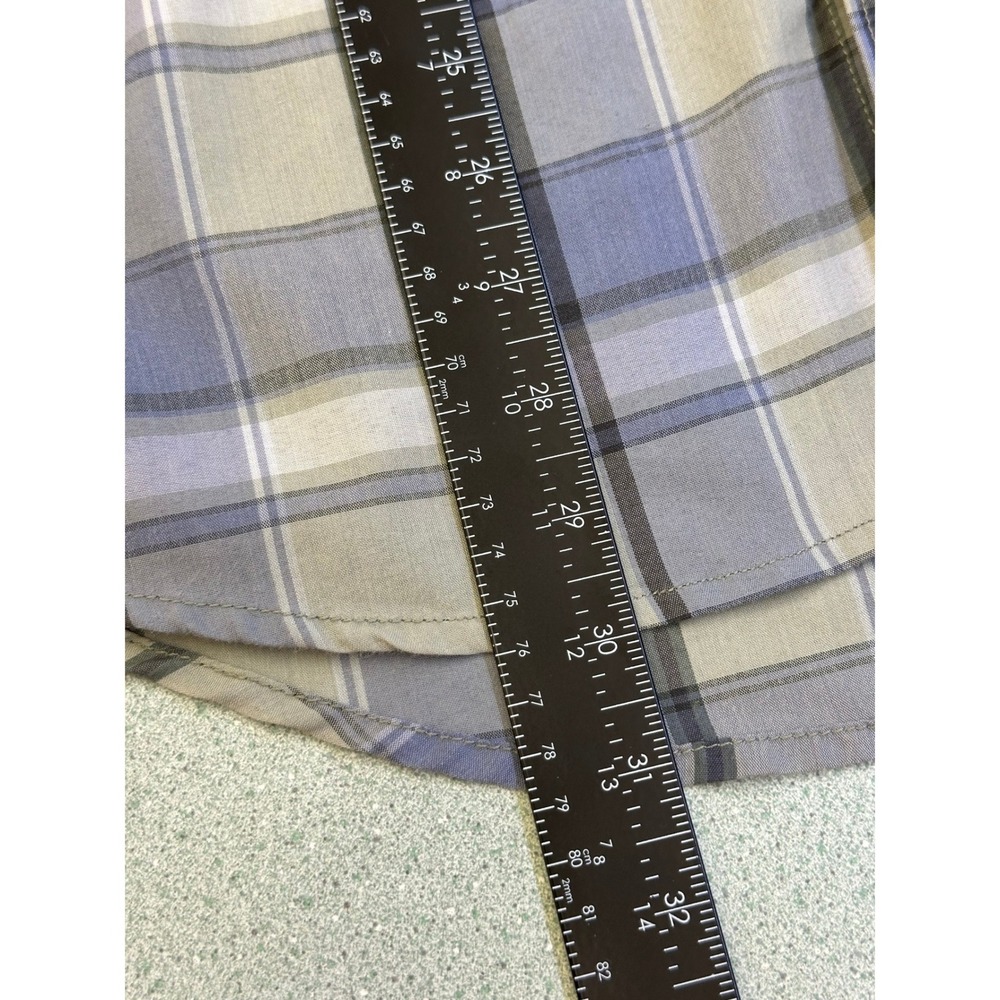 Volcom Precise LS Plaid Button Down Shirt Mens La… - image 8